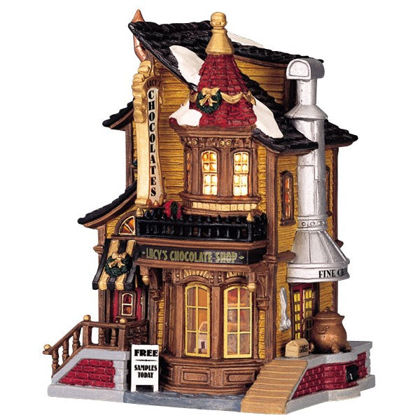 Lemax Lucy's chocolate shop Christmas Village Decoration