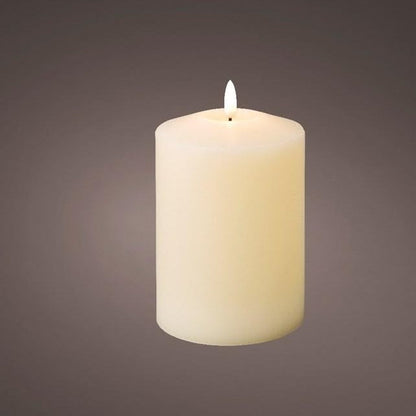 Cream Church Candle LED Wick 16cm