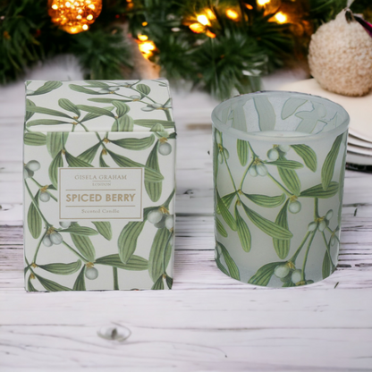 Mistletoe Design Scented Candle