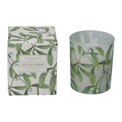 Mistletoe Design Scented Candle