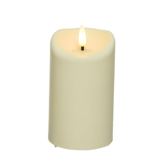 Flame Effect LED Candle 12.5 x 7.5cm