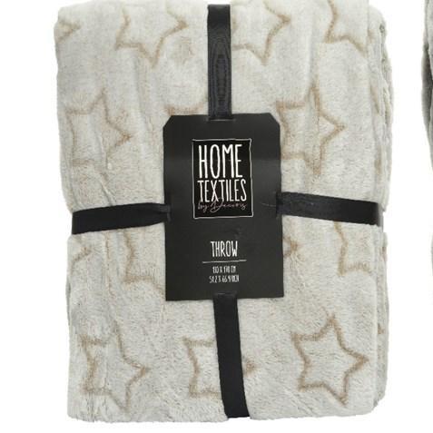 Star Design Soft Touch Throw