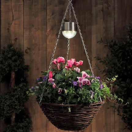 Noma Solar Set of 2 Basket Lights