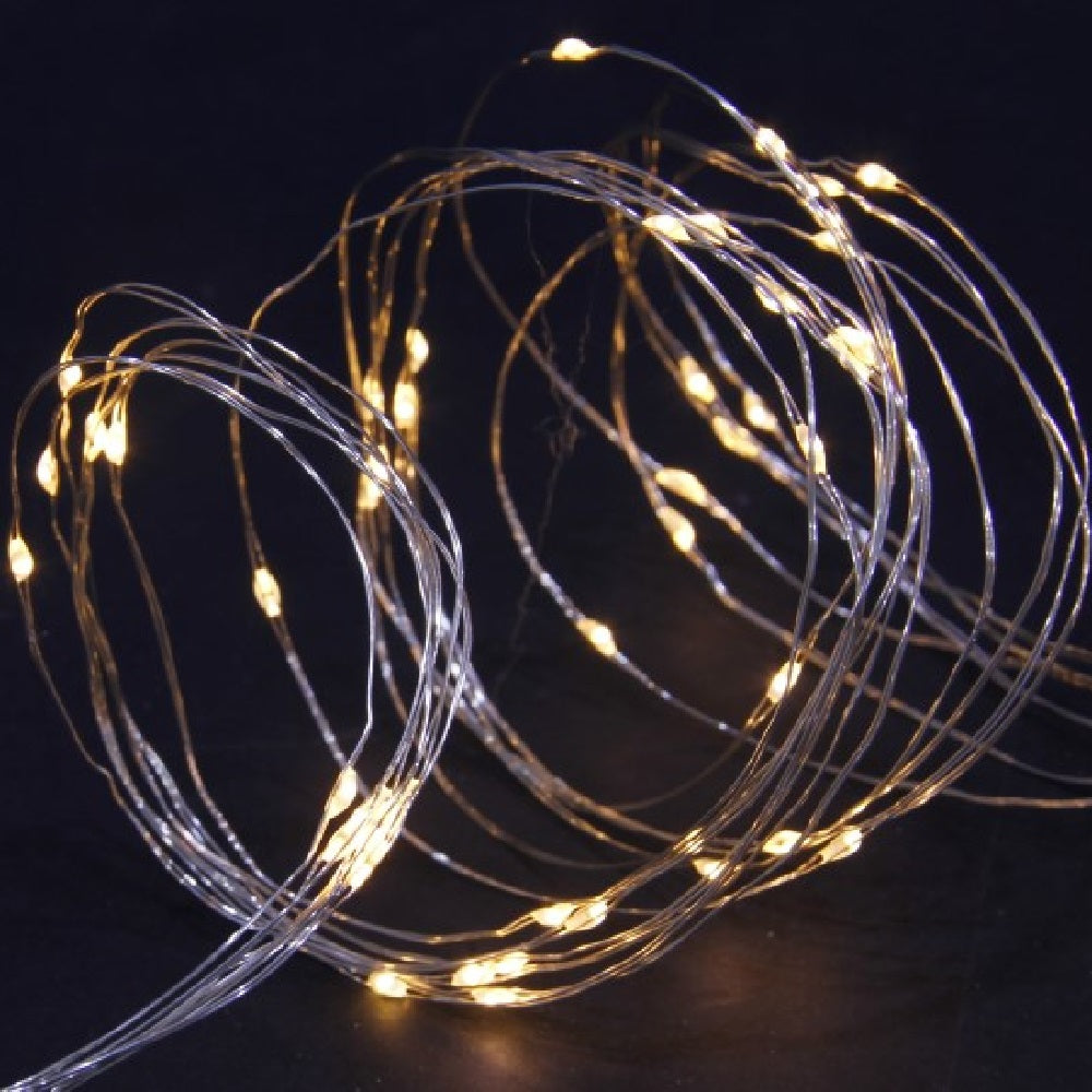 Noma Fine Copper Wire 100 Warm White LED Solar Lights – Starlolly