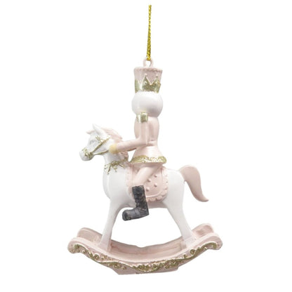 Christmas Nutcracker on Rocking Horse 9cm