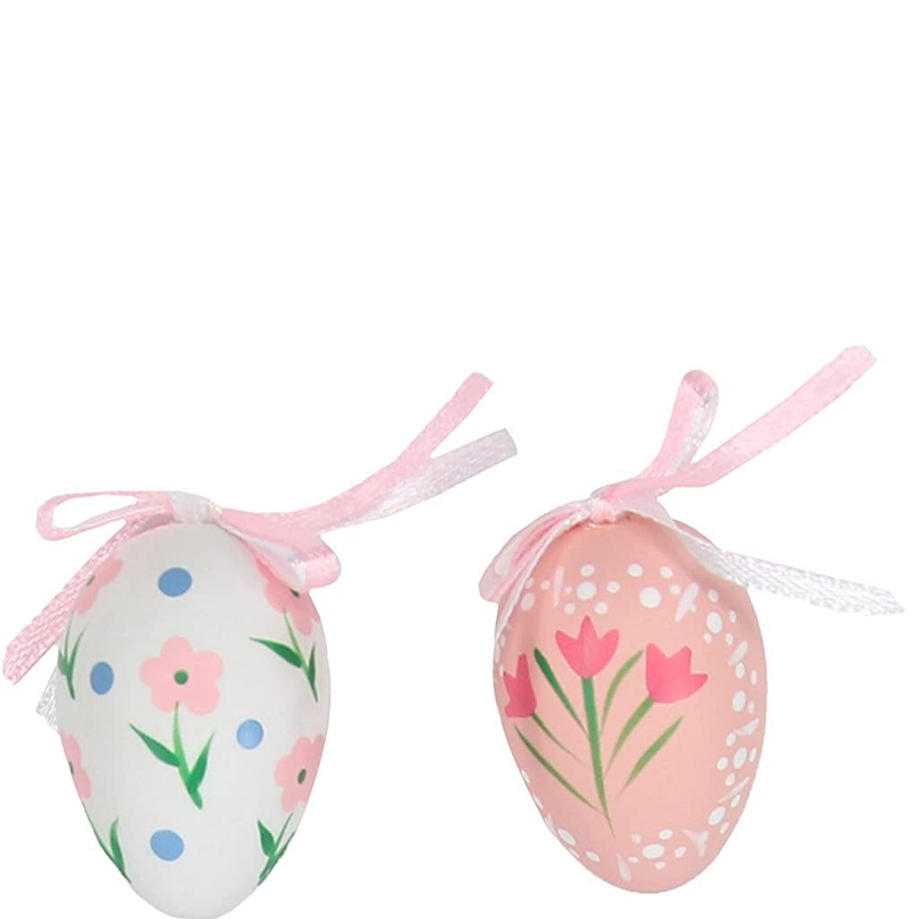 Pack of 12 Easter Floral Mini Eggs