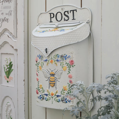 White Bee Design Post Box