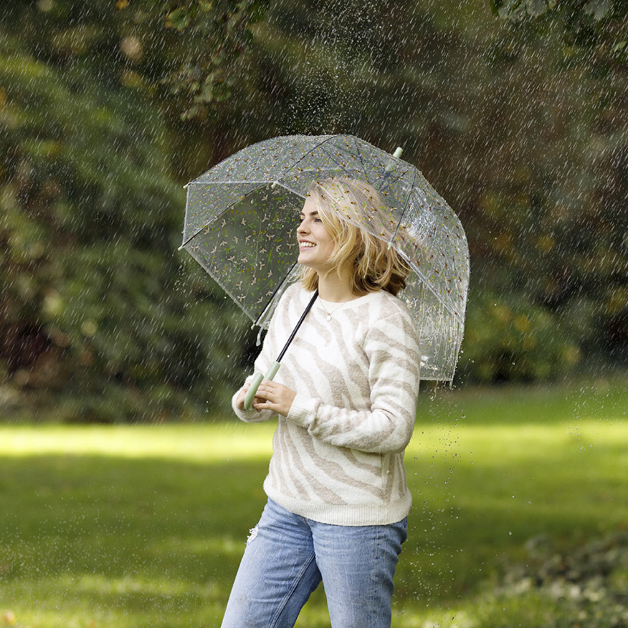 Transparent Bee Umbrella