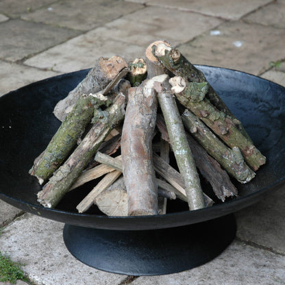 Fallen Fruits Cast Iron Fire Bowl Low 59cm