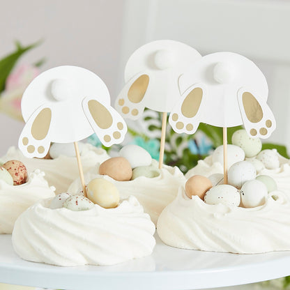 Easter Bunny Cupcake Toppers