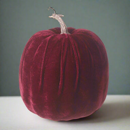 Halloween Velvet Pumpkin Decoration