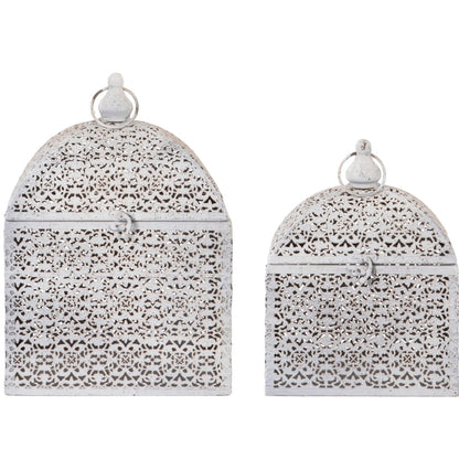 Set of 2 Marrakesh Rustic Lanterns