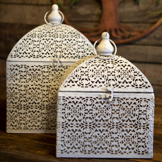 Set of 2 Marrakesh Rustic Lanterns