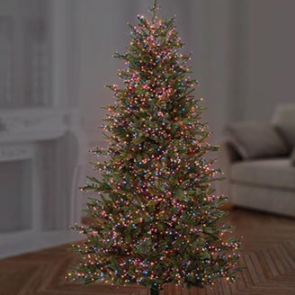 Premier TreeBrights 1500 Rainbow LED Christmas String Lights