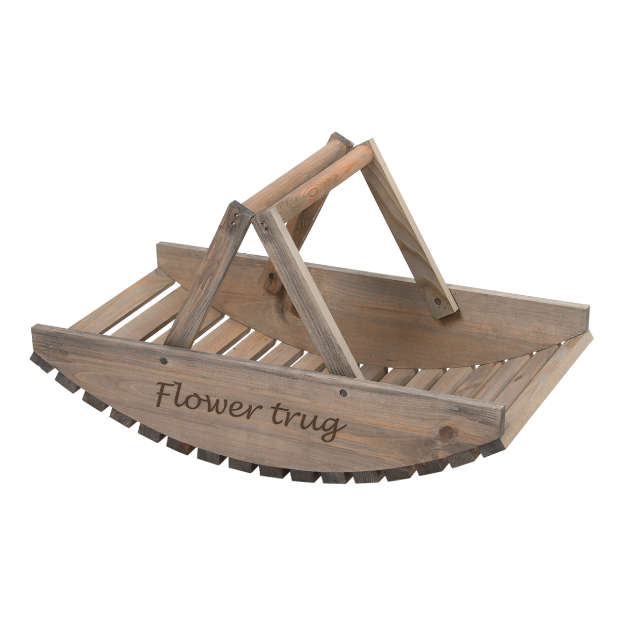 Wooden Garden Flower Trug