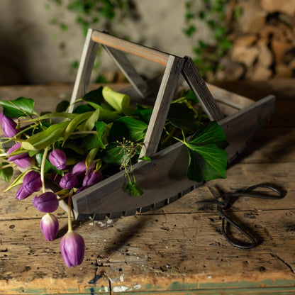 Wooden Garden Flower Trug