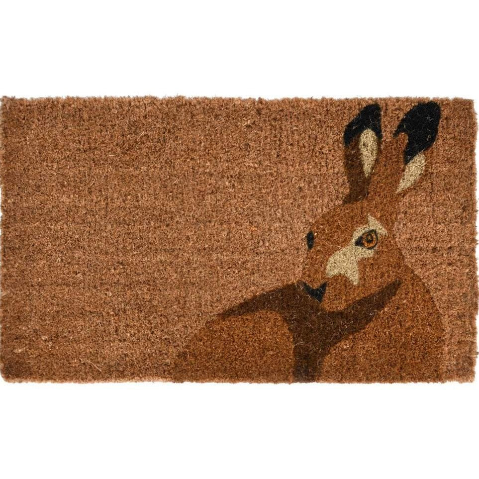 Hare Design Coir Doormat