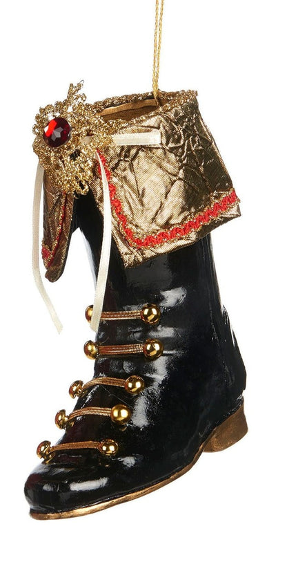 Christmas Victorian Style Boots Decoration