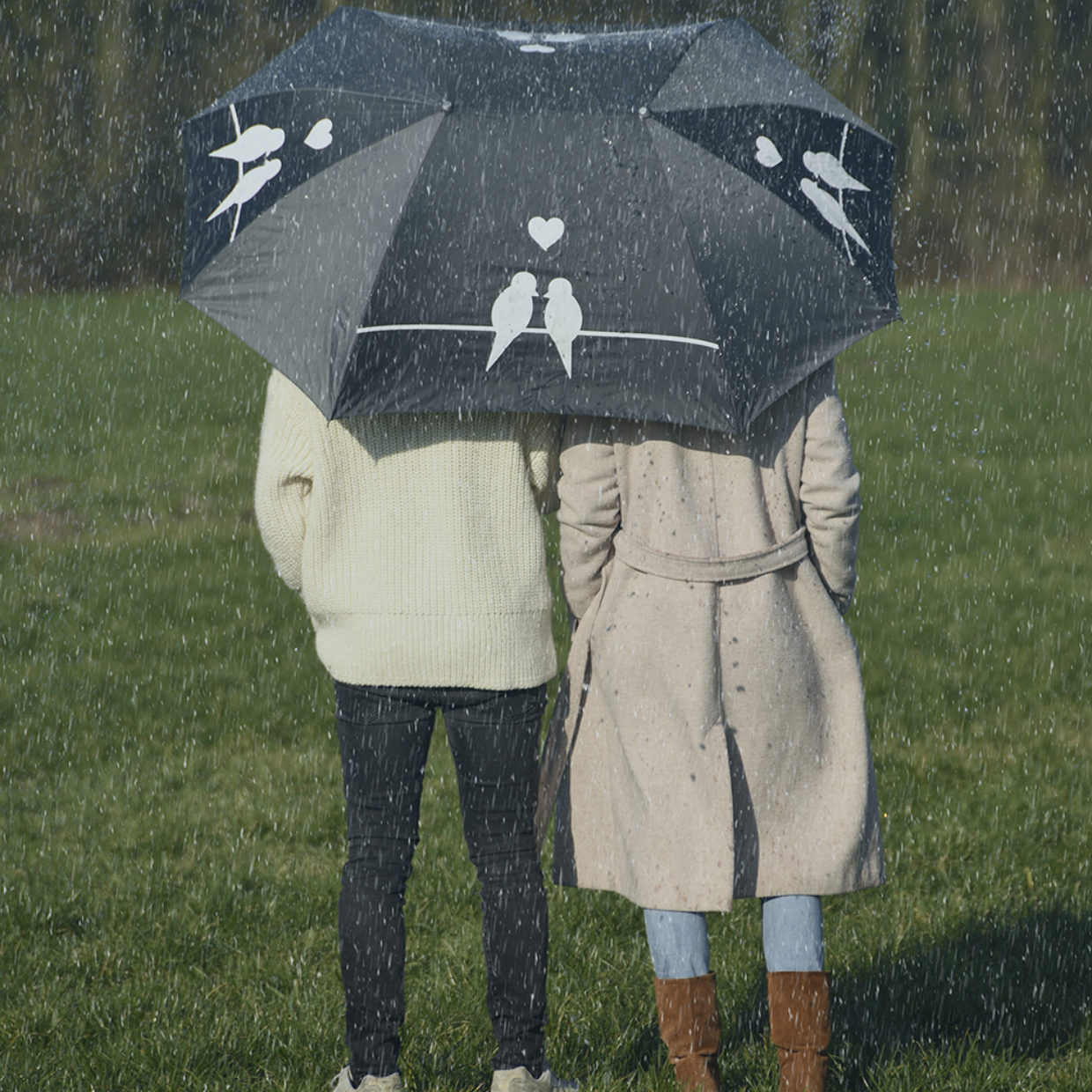 Lovers Double Umbrella