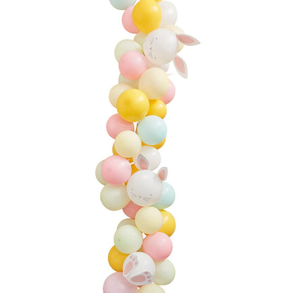 Easter Balloons and Bunnies Table Runner