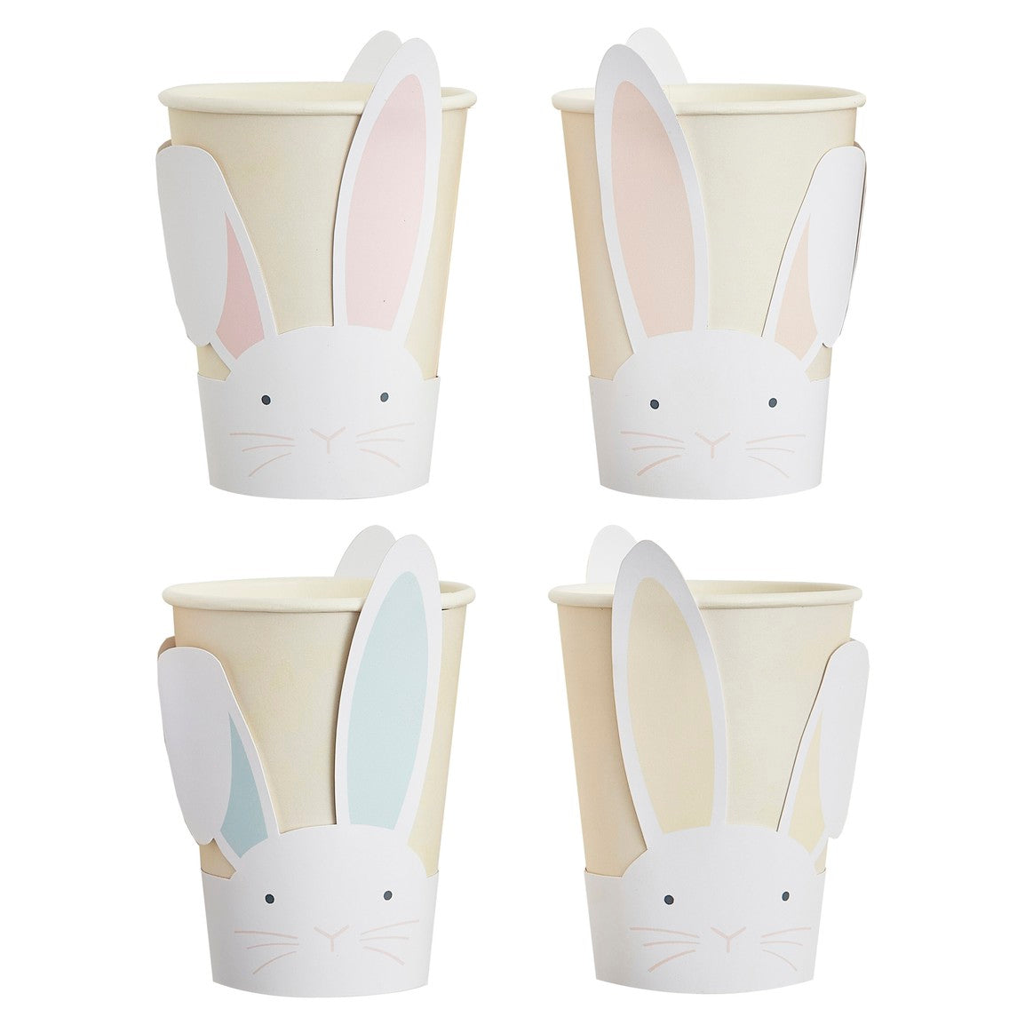 Pastel Easter Bunny Paper Cups