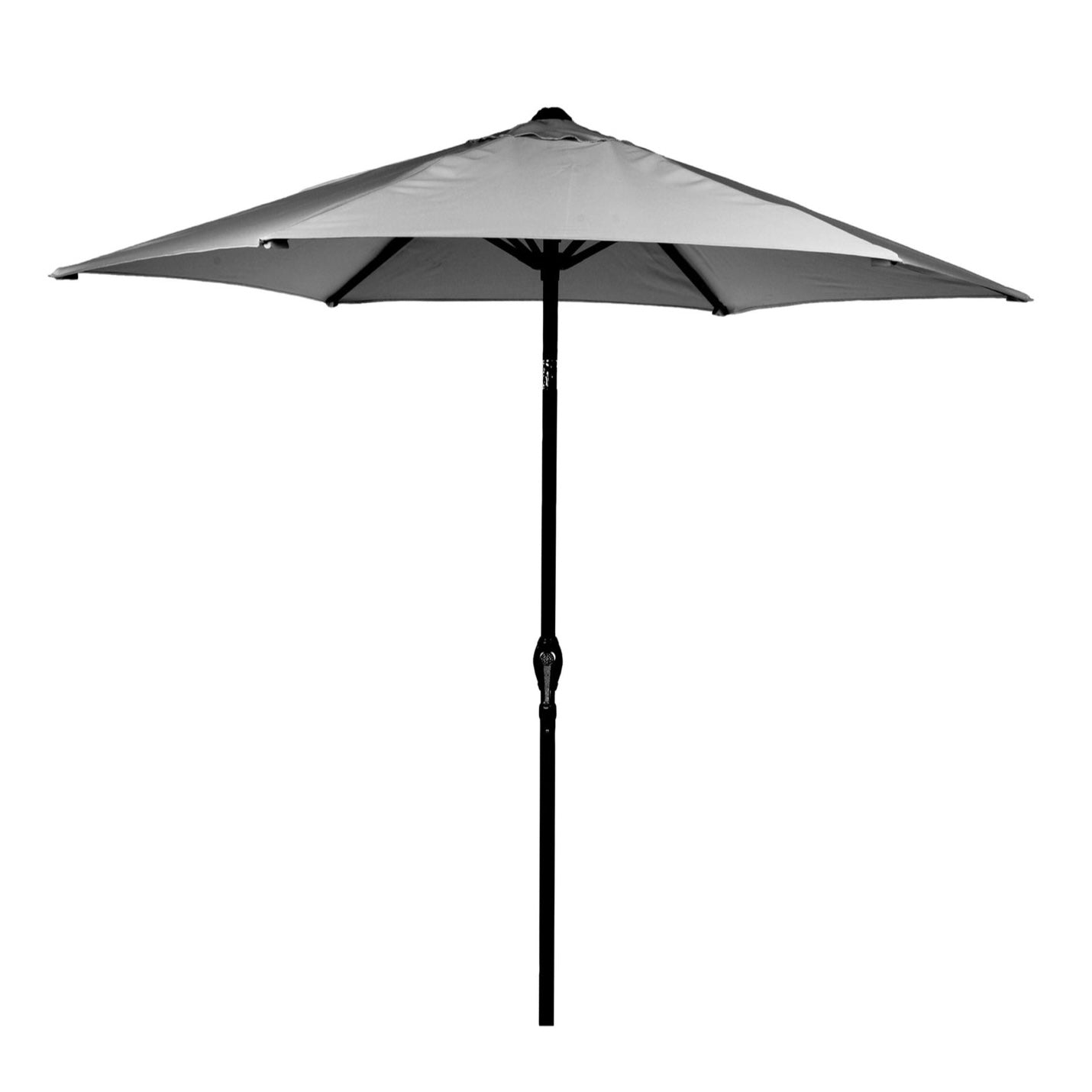 Soleil Crank and Tilt Parasol 2.2 Metre Grey