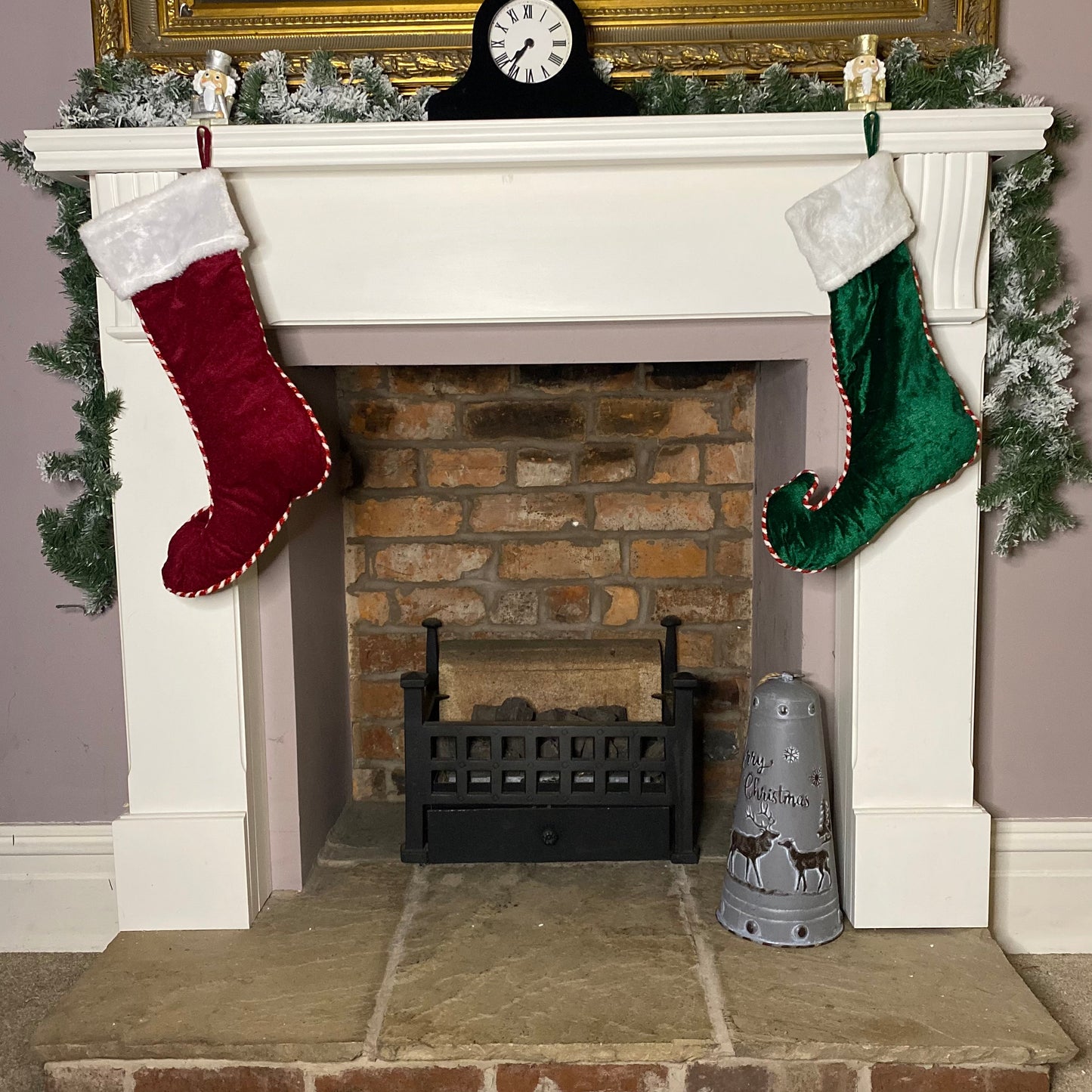 Rustic Style Large Christmas Metal Bell