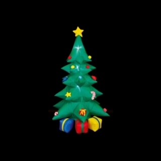 Premier 8ft/240cm Inflatable Christmas Tree with Presents